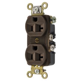 Hubbell HBL5357 Single Receptacle main image 1