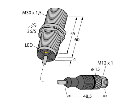 BI10U-M30-AP6X-0.2-RS4T