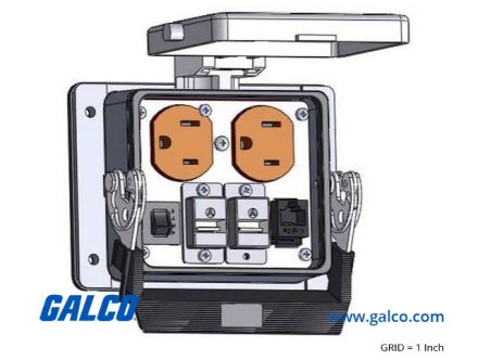DP-RJ45-2USB-AFBF-R-32