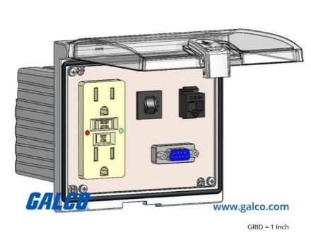 LP3-GF-DB9F-RJ45-R