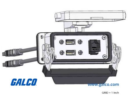 RJ45-2USB-10-16LS