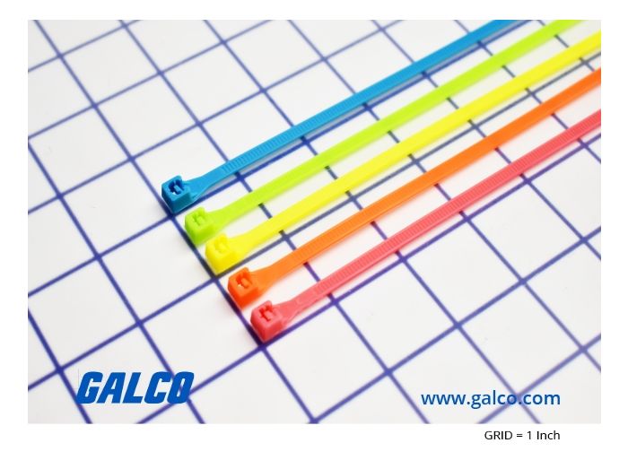 Gardner Bender 8 In. Cable Tie Assorted Fluorescent Colors 46-308FST